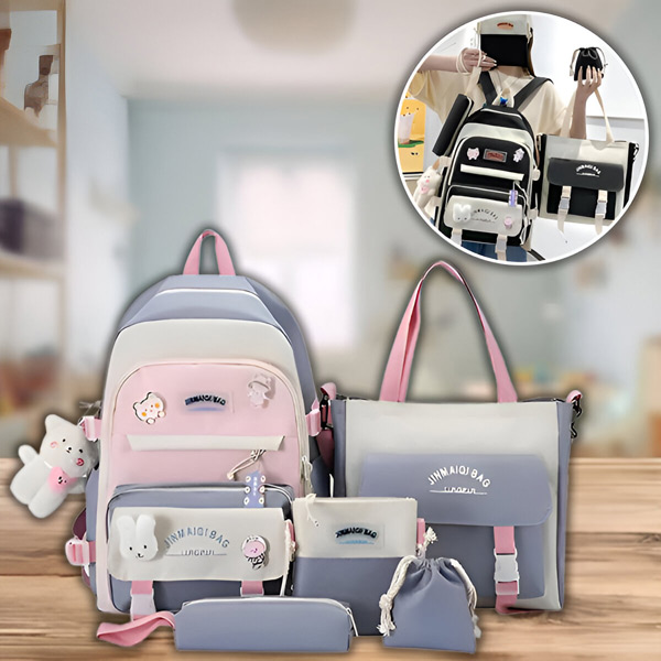 Stylisches & vielseitiges Rucksack-Set mit Taschen | LUNABACK