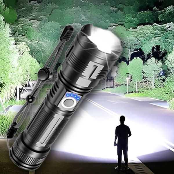 Superstarke wiederaufladbare Taschenlampe | BLAZORA