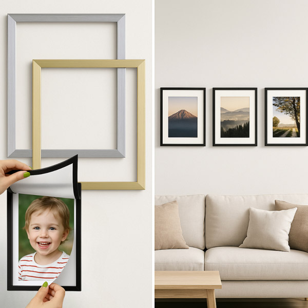 Fotorahmen-Set, das zu jeder Einrichtung passt (5 Stück) | FRAMEMAG
