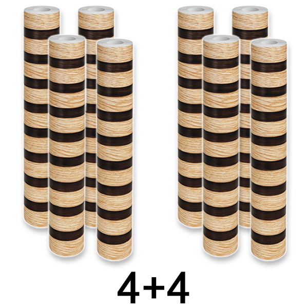 4x Selbstklebendes Wandpaneel in Holzoptik | LINEWALL 1+1 GRATIS